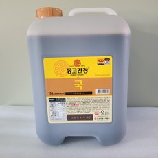 몽고식품 몽고 국간장 13L, 4개