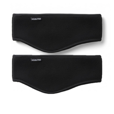 더블트리 겨울방한 플리스 귀마개 헤어밴드, 1세트, 블랙+블랙