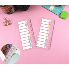 문구사무용품 점착메모지 원형인덱스