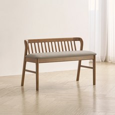 라로퍼니처 허그 메이플 고무나무 원목 2인 3인 벤치 식탁 의자 카페 인테리어 체어