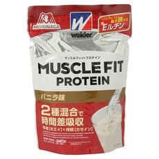 MORINAGA 森永 Muscle Fit蛋白粉 香草風味, 1包, 340g