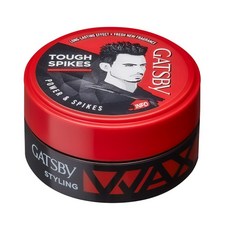 말레이시아 겟스비 헤어 왁스 Gatsby Hair Styling Wax, 레드, 1개, 75g