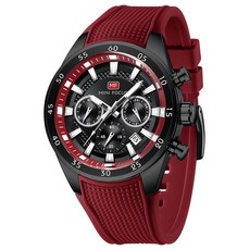 MINI Focus Men Watches Unique Casual Wristwatch (Chronograph/Waterproof/Luminous/Calendar/24 Hours