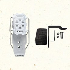 아이티모터스 오토바이 컵홀더 자전거 물병거치대 범용 컵홀더, 미러형, 화이트