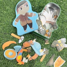 磁鐵拼圖 邏輯遊戲 益智幼教, 1個, 人物拼圖