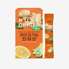 퓨어 유기농 진저샷 14포 3개+사은품, 100ml