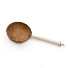 코코넛 웍 횃대 장난감 코뉴어 모란 퀘이커 카이큐 간식통, 1개