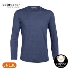 Icebreaker 男 Cool-Lite 圓領長袖上衣 - JN130