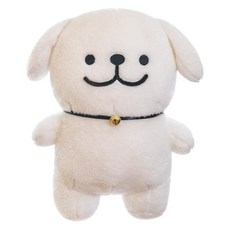 可愛狗狗頭午睡枕 靠枕 抱枕, 線條小狗（約38cm）