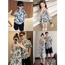 여성휴양지커플룩 신혼 제주도 여행 드레스 비치 휴가 해변 신혼여행 웨딩촬영 허니문