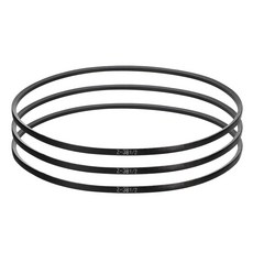 HARFINGTON 3피스 Z-57 Z 타입 V-벨트 1450mm/57.1인치 내부 길이 x 0.37cm 너비 x 0.25인치 높이 Z 타입 폐쇄 루프 고무 변속기 벨트, Z 38 1/2, 3