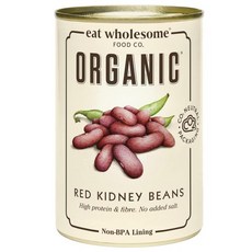 Eat Wholesome Food Co 건강한 유기농 빨간 강낭콩 400g 12개 묶음
