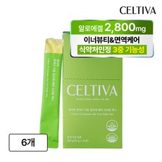 [식약처인정 3중 기능성] 셀티바 엔케이 이뮨 알로에 베라 트리플 맥스 (14포), 6개, 280g