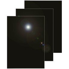 다한진 컬러 아크릴 A3(297mm420mm*5T) 두께5mm 미술용 그리기판 DIY용, 3개, 흑색