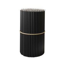 BlueBee 가정용 순수 밀랍 양초 벌크 - 길고 얇은 테이퍼 캔들 50개 꿀 향 무연 긴 굽기 교회 기도 하누카 생일 케이크용 천연, BlueBee 가정용 순수 밀랍 양초 벌크 - 길고 얇