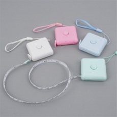 파파손군샵 컬러 2M 휴대용 줄자 사무용품, 블루