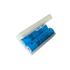치프몰 18650 2600mAh 리튬이온 배터리 2개 + 보관함, 1세트, 2개입