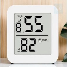 제이미몰 미니 디지털 온습도계 화이트