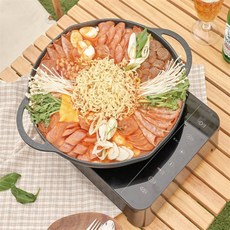 풍년 인덕션 와이드 그리들팬 IH 38cm 이안무역 캠핑프라이팬 볶음팬