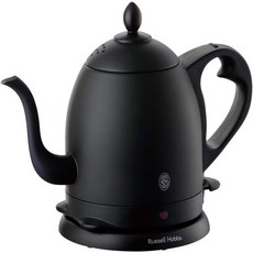 러셀 홉스 전기 카페 주전자 0.8L 7408JP, Matte Black, 0.8 Litre
