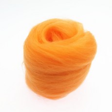 66S 옐로우 컬러 시리즈 양모 섬유 바늘 Felting 습식 Felting 양모 Felting 수제 회전 DIY 공예 재료, 33, 200g, 1개
