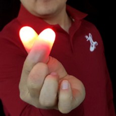 손하트마술 마술 손마술 손하트 손가락 불빛 딜라이트, 1개