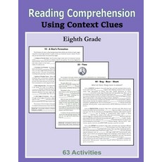 (영문도서) Reading Comprehension - Using Context Clues - Eighth Grade Paperback, Independently Published, English, 9798332315138