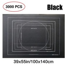 휴대용 여행 퍼즐 보관 매트 롤업 직소 롤 펠트 최대 1500/2000/3000 조각, Black for 3000pcs