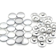 싸개단추 KALASO 1680 패브릭 가죽 커버 버튼 핸드 프레스 다이 어셈블리 몰드 도구 수제 재봉 액세서리, [14] 싸개단추 Size 50 32mm10set