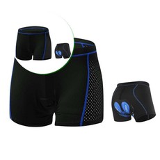 쌍문상회 팬츠 자전거속바지 블루 쿠션팬츠 자전거 쿠션바지 쿠션 자전거팬츠 자전거바지 굿라이더 쿠션속옷 L 40872EA