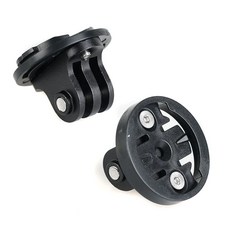 데일리쇼핑 가민 호환 플랜지 마운트 어댑터 속도계 GPS 고프로 액션캠, 2개, 암놈