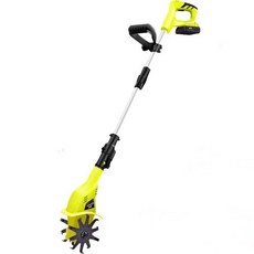 전동 풀뽑는 기계 곡괭이 잡초뽀는기계 정원 관리기, 1개, 더블블레이드20V/배터리1개+충전기포함