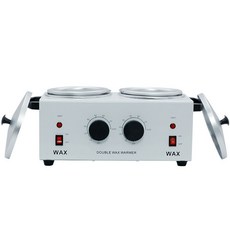 왁싱 워머기 2구 업소용 녹이기 중탕기, 1개, 110V 단일 로왁스 용해기