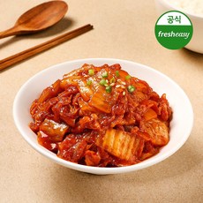 프레시지 대용량 반찬 업소용 매콤달콤 볶음김치 1kg (냉동), 3개