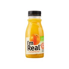 풀무원 아임리얼 순수착즙오렌지, 190ml, 10개