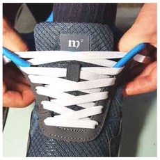 고무줄(탄력끈) 신발끈 폭6mm*길이100cm 폭8mm*길이120cm 2종 2켤레분