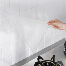 로멀리 주방 투명 오염방지 시트지, 1개