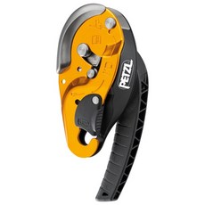 PETZL 伊凱文戶外 I’D S 下降器 黃色 防恐慌自動制停 高空作業專業安全裝備
