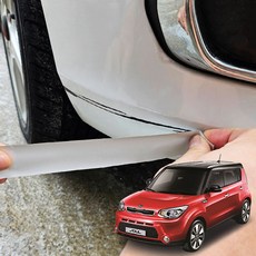 붙이는 올뉴쏘울 기스제거 카페인트 원터치, 1D 크리어화이트, 1개