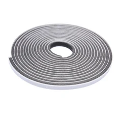 펠트 브러시 스트립 날씨 스트리핑 도어 창 씰 방음 드래프트 차단기 방진 캐비닛 옷장 씰링, 01 gray, 02 9x5mm