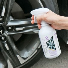 휠 세정제 리무버 광택제 500ml 휠광택제 휠세척 세차용품 자동차 세정제 dew+190jz