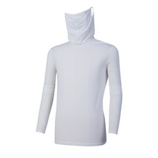[투엘라] 남성 냉감 메쉬 마스크넥 티셔츠_자외선차단 쿨테크
