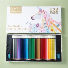 백마 유성 색연필 세트 120 색 전문가용, 1세트, 120색