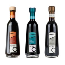 Tondo 陳釀巴薩米克醋 橘標 灰標 藍標 IGP認證 250ml/三入組, 1個, 750ml
