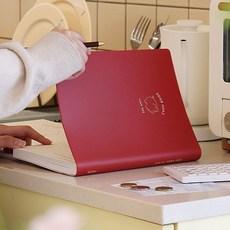 편한가계부 365일 1년용 만년형 커버 금전 출납부, 크림