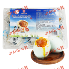 아시아식품 웨이산호 찐 오리알 염장 센야단 *18알, 3개, 372g