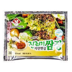 배달용 진조미쌈장(30g)BOX, 200개, 30g