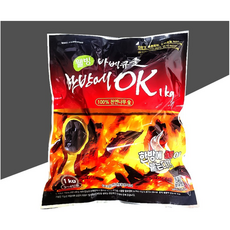 제이티 토치없이 한방에OK 바베큐 숯, 1개