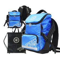 스피드스타 프로 아동용 인라인가방 + 보조가방, 1개, 블루