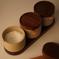 이영자 전참시 양념통 도자기 업소용 양념통 조미료통 받침, 1구(양념통1개), 1개